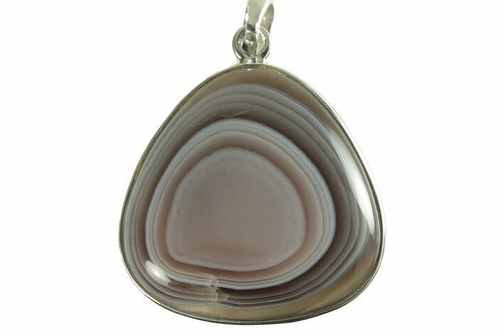 Botswana Agate Pendant (Necklace) - Sterling Silver #228554